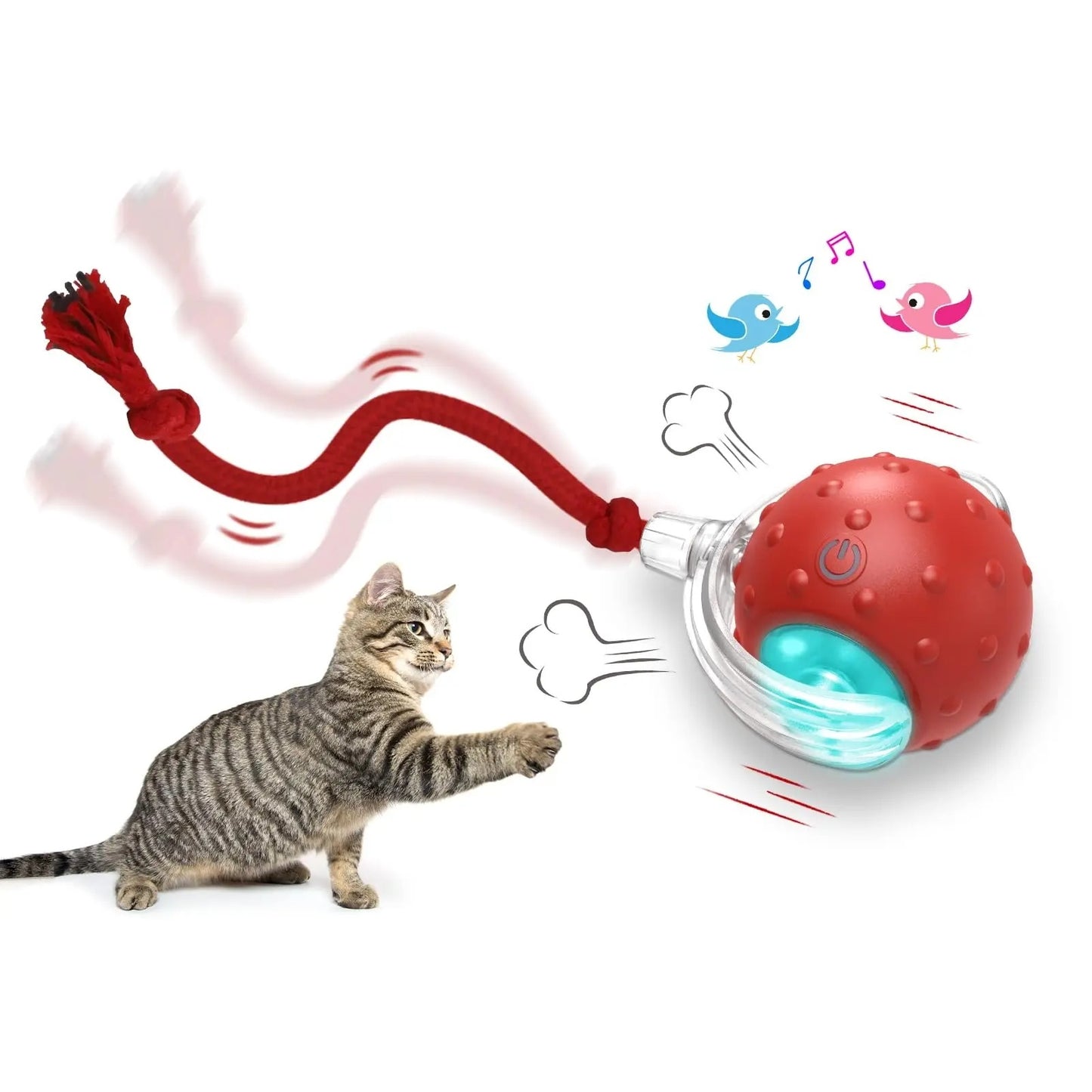 Pounce&Chase Interactive Pet Ball