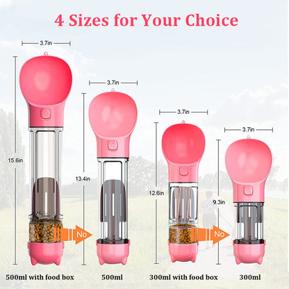 HydroPaw 4-In-1 Pet Water Bottle