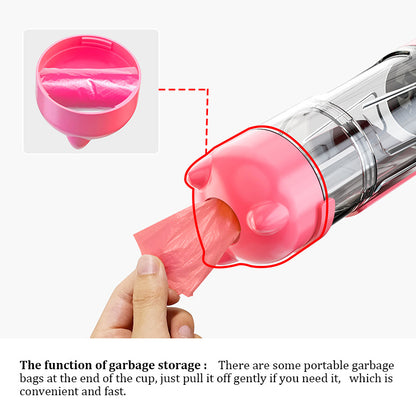 HydroPaw 4-In-1 Pet Water Bottle